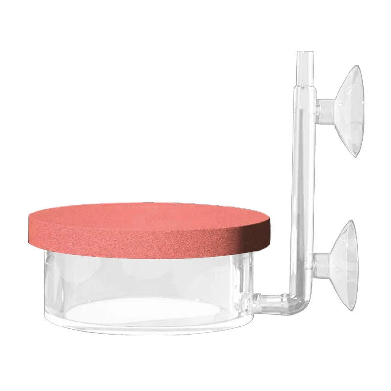 Aquarium Air Stone Suction Cup Diffuser Oxygen Fish Tank Bubblers