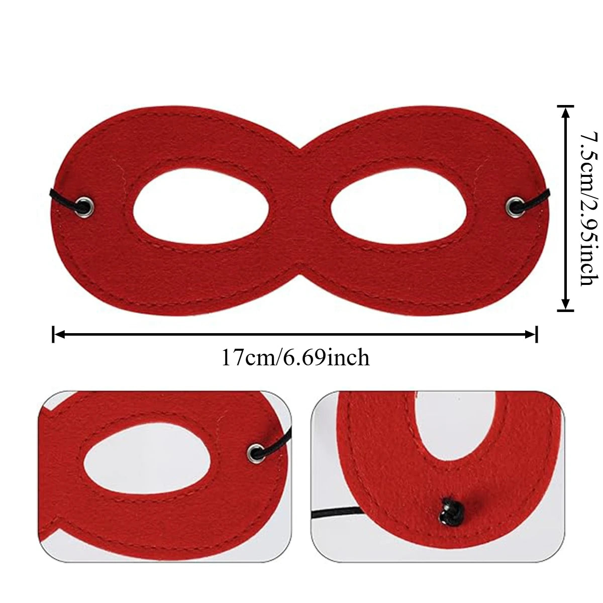 Soft Felt Party Eye Masks – DIY Cosplay & Dress-Up Props
