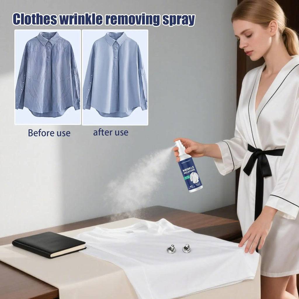 Ironing Spray Clothes Anti Static Wrinkle Remover Easy Iron Aid