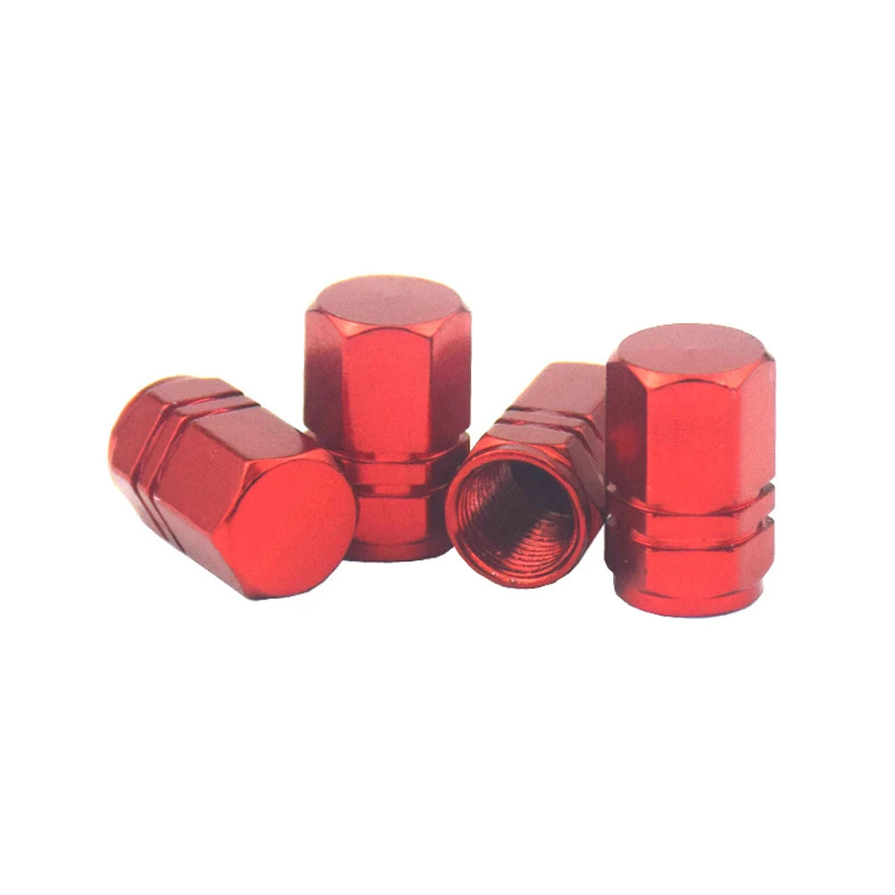 Aluminum Tire Valve Stem Caps – Universal Car, Bike & Truck Fit