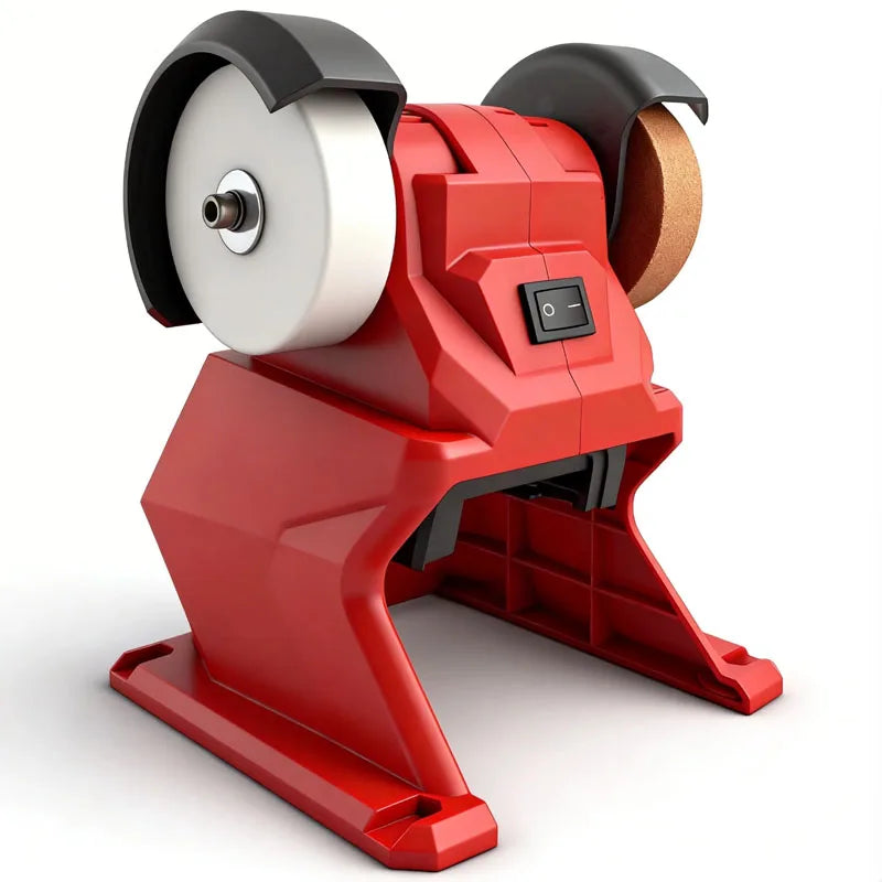 Cordless Electric Bench Grinder Metal Wood Stone Knife Polishing
