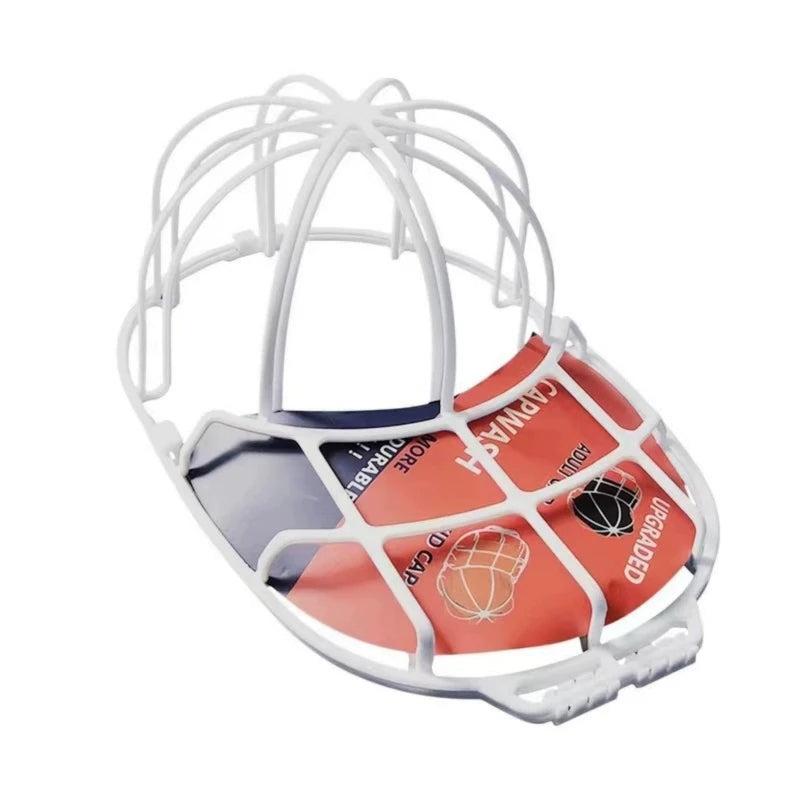 Hot Baseball Cap Washer Bag for Washing Machine Anti-Deformation Hat Cleaning Cage Frame Holder Home Laundry Guard Support Zpaxo