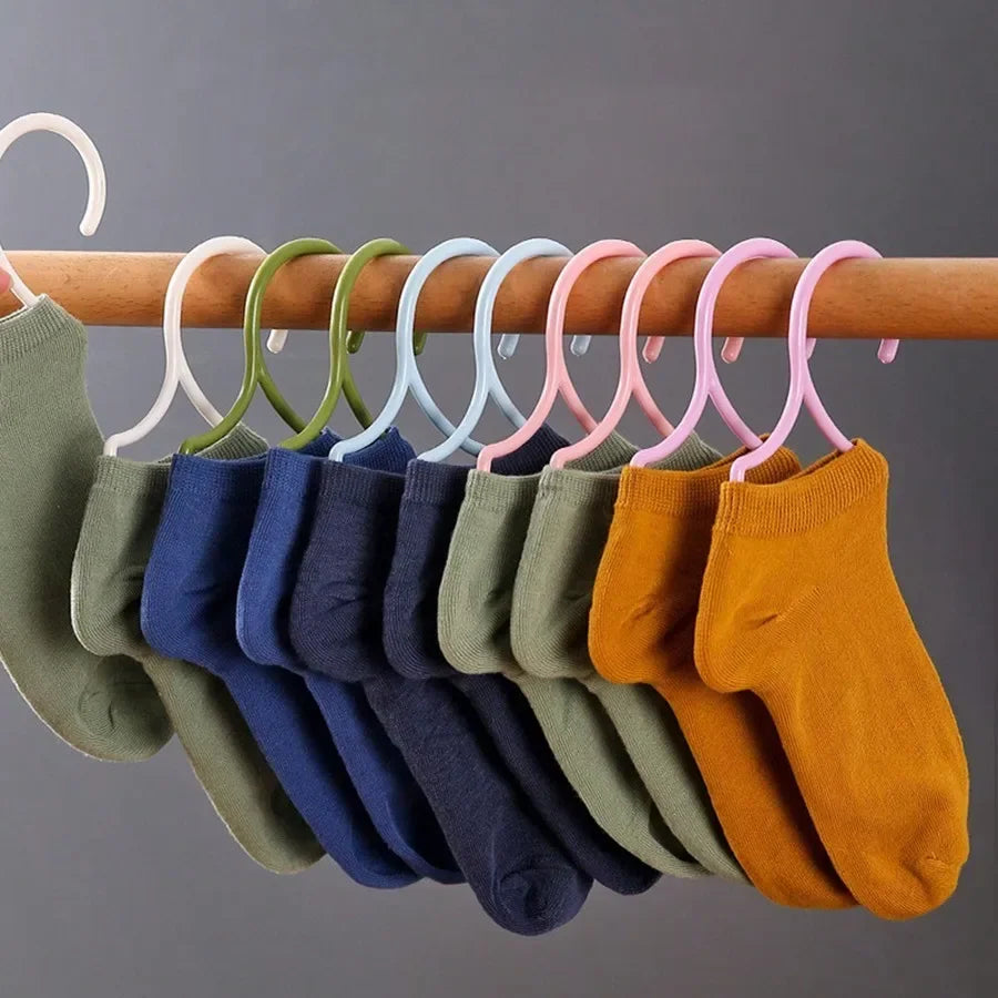 Sock Drying Rack Traceless Anti-drop Plastic Hanger Windproof