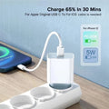 For iphonePD 20W USB Phone Charger Fast Charger for iPhone iPad Samsung OnePlus Wall Quick Charge Adapter TypeC Cable EU/US Plug Zpaxo EU Plug