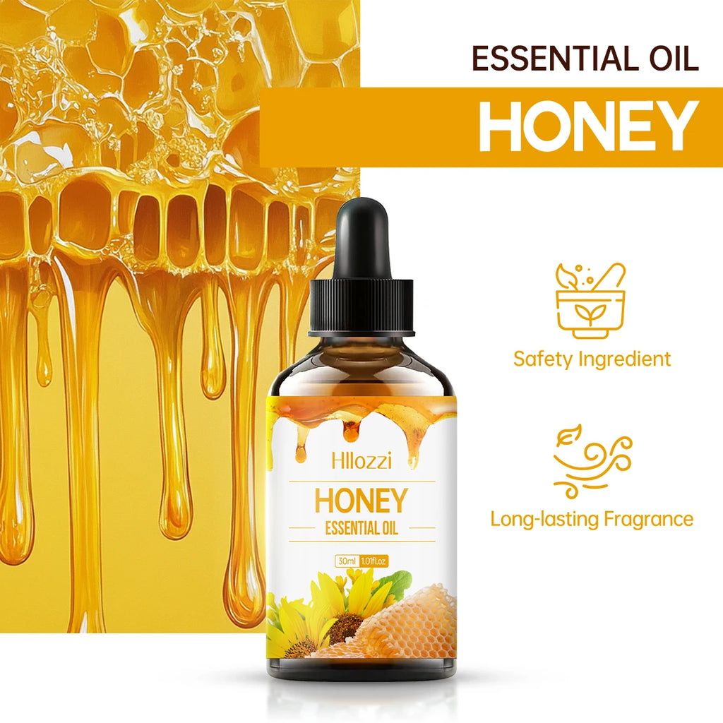 Honey Essential Oil Skin Care Hair Massage Base Aromatherapy Suitable Zpaxo