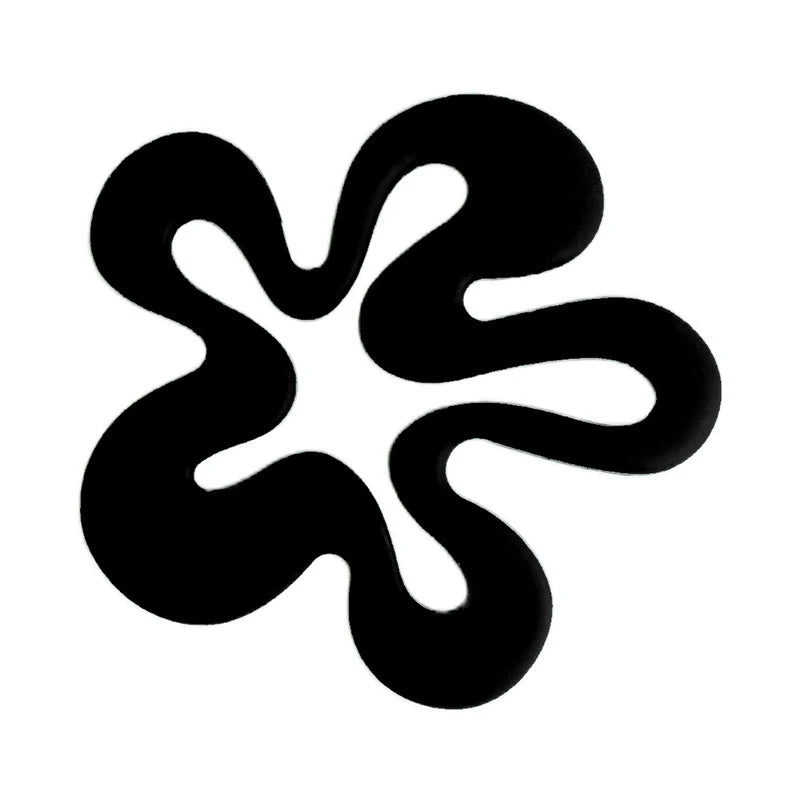 1Pcs Irregular Flower Shape Coasters Skid Insulation Cup Mat Antiskid Pat Reusable Kitchen Dishes Accessories Table Protector Zpaxo