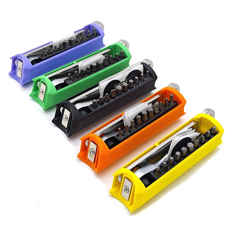 Mini Bicycle Mounting Repair Tool Box Bicycle Hidden Repair Tools Outfit For Brompton Magnet Frame Inner Storage Bag Accessories Zpaxo