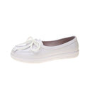 2026 Spring Autumn Shallow Mouth Casual Thick Soled Single Shoes Zpaxo WHITE 36