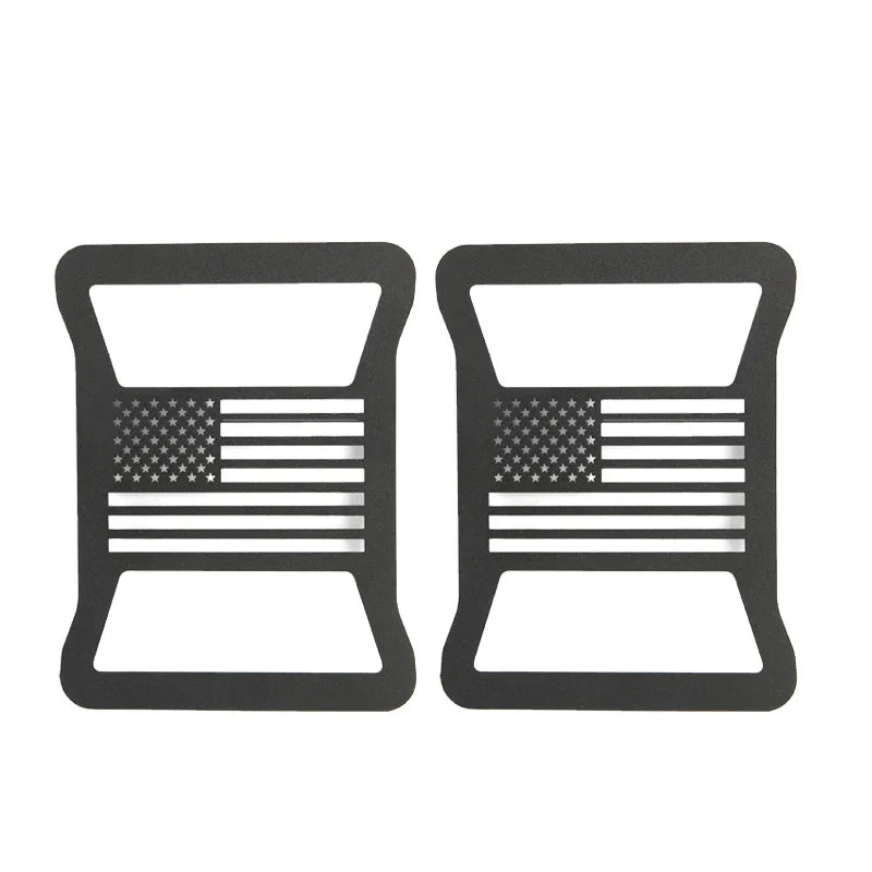 Jeep Wrangler JL 2018–2022 Rear Taillight Guard Cover – Aluminum Pair