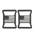 Jeep Wrangler JL 2018–2022 Rear Taillight Guard Cover – Aluminum Pair