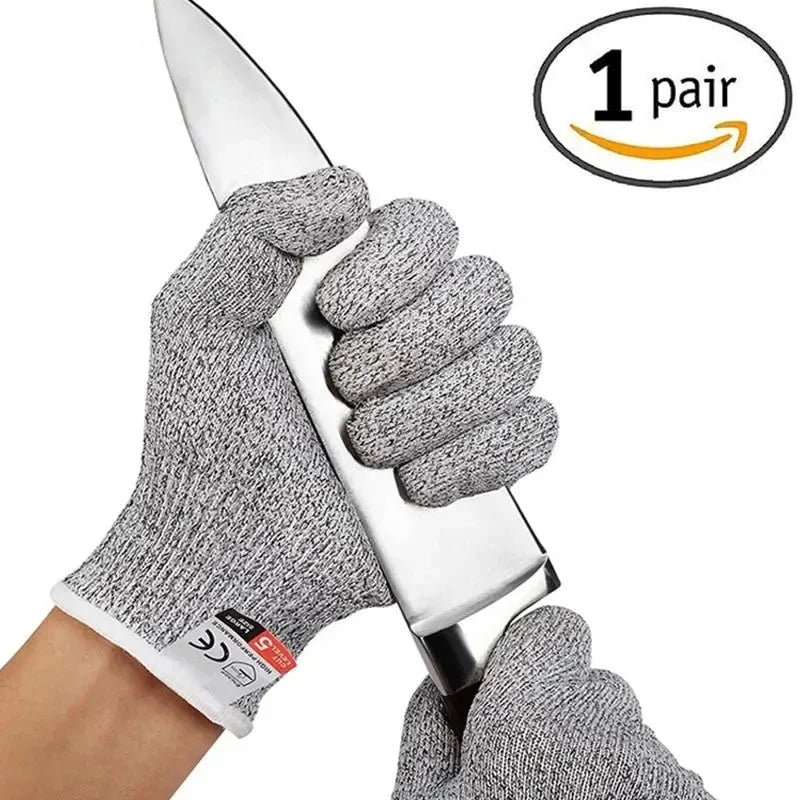 Level 5 Cut Resistant Gloves Food Grade Kitchen Cooking Women Men Zpaxo