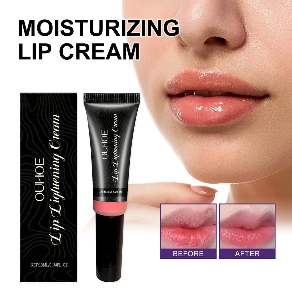Lip Brightening Balm Moisturizing Care Long Lasting Hydration Smooth Lip Non Drying Non Irritating Safe for Dry Chapped Lip 10ml Zpaxo