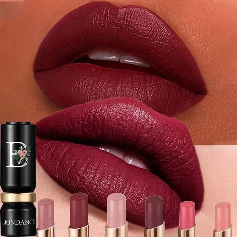 Velvet Matte Lipstick Soft Pigment Waterproof Long Lasting Lip Gloss