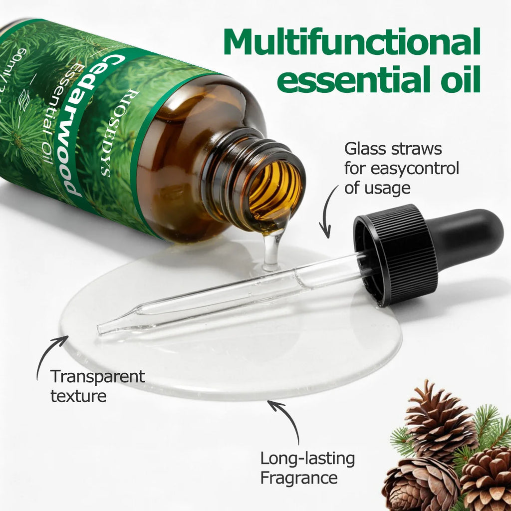 CEDARWOOD ESSENTIAL OIL Has Deep Nourishing Moisturizing Effects Zpaxo