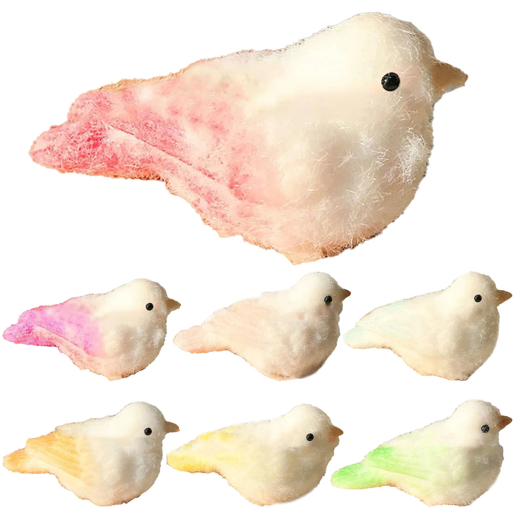 Squeeze Toys for Kids Simulated Bird Shape Pinch Fidget Toy Slow Rebound Pinch Toys Desktop Ornament Pinching Toys for Girls Zpaxo