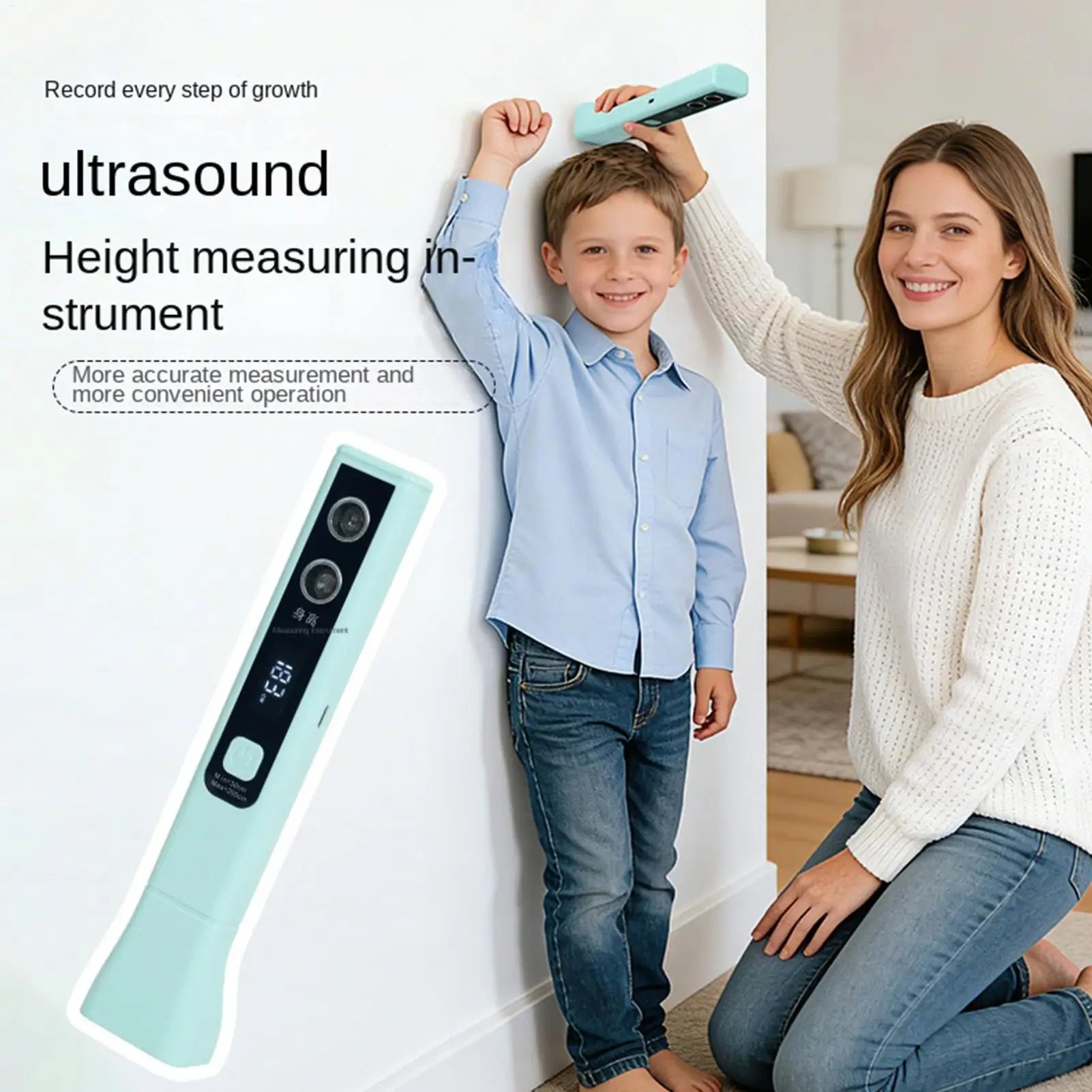Height Measurement Kids Rechargeable Quick Portable Cordless