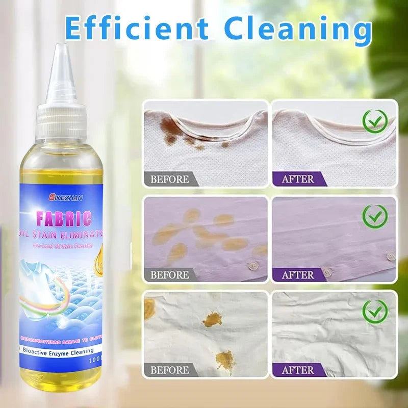 Active Enzyme Clothing Stain Stain Remover Clothing Oil Stain Remover Dissolve Oil Stains Removers for children's clothing Zpaxo