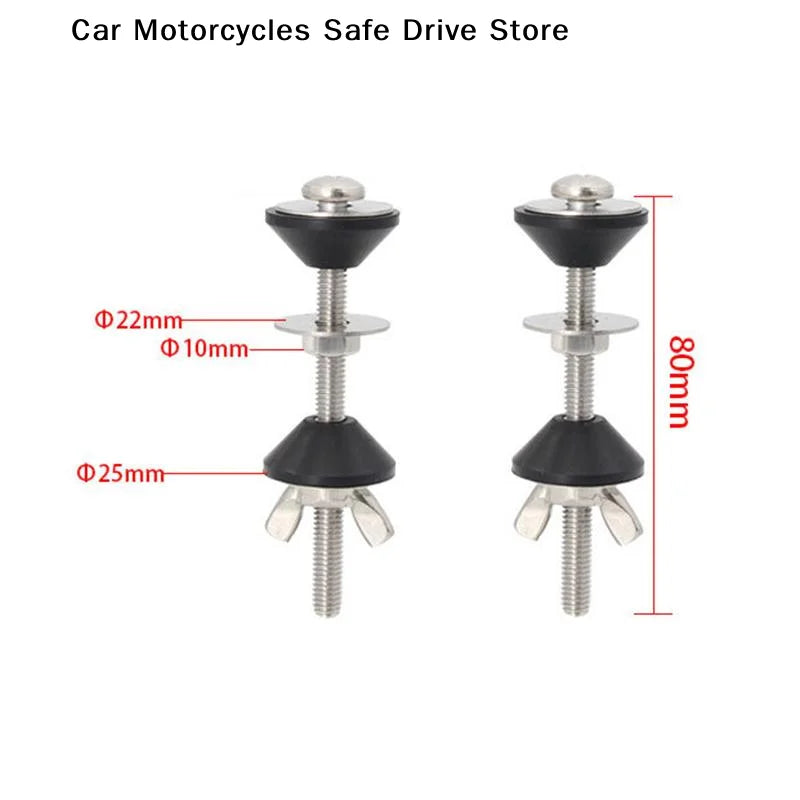 CM2Pcs Toilet Tank Bolt Cistern Pan Fixing Fitting Sealing Close