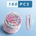 Paper Clips Office Supplies Clip Large File Bookmark Organizer Zpaxo 160 pcs