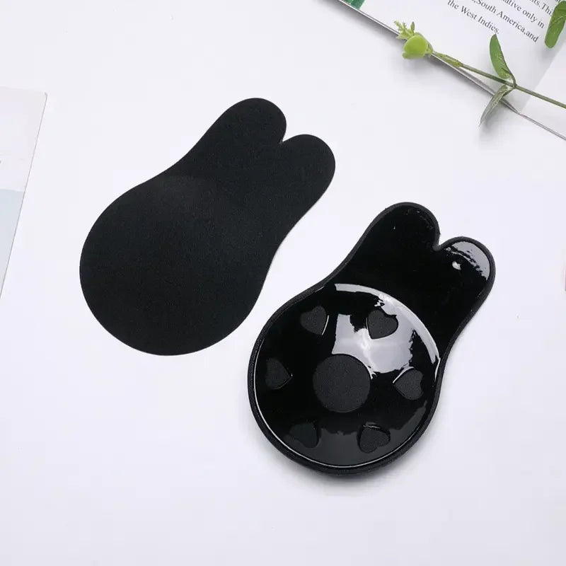 Silicone Adhesive Lift Bra & Nipple Covers – Invisible Reusable