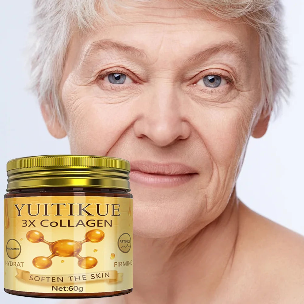 YUITIKUE Collagen Lifting Face Cream – Anti-Wrinkle & Brightening Collagen Face Cream Zpaxo