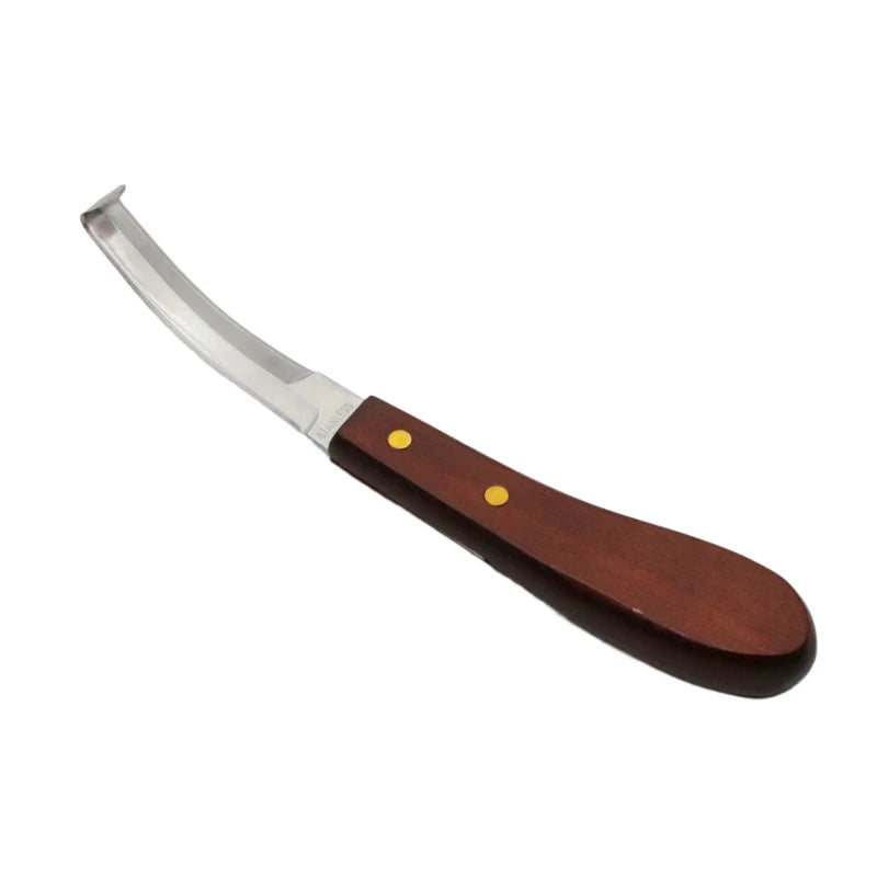 Horse Loop Hoof Knife Trimmer Blade Sheep Cattle Double Edged Shears