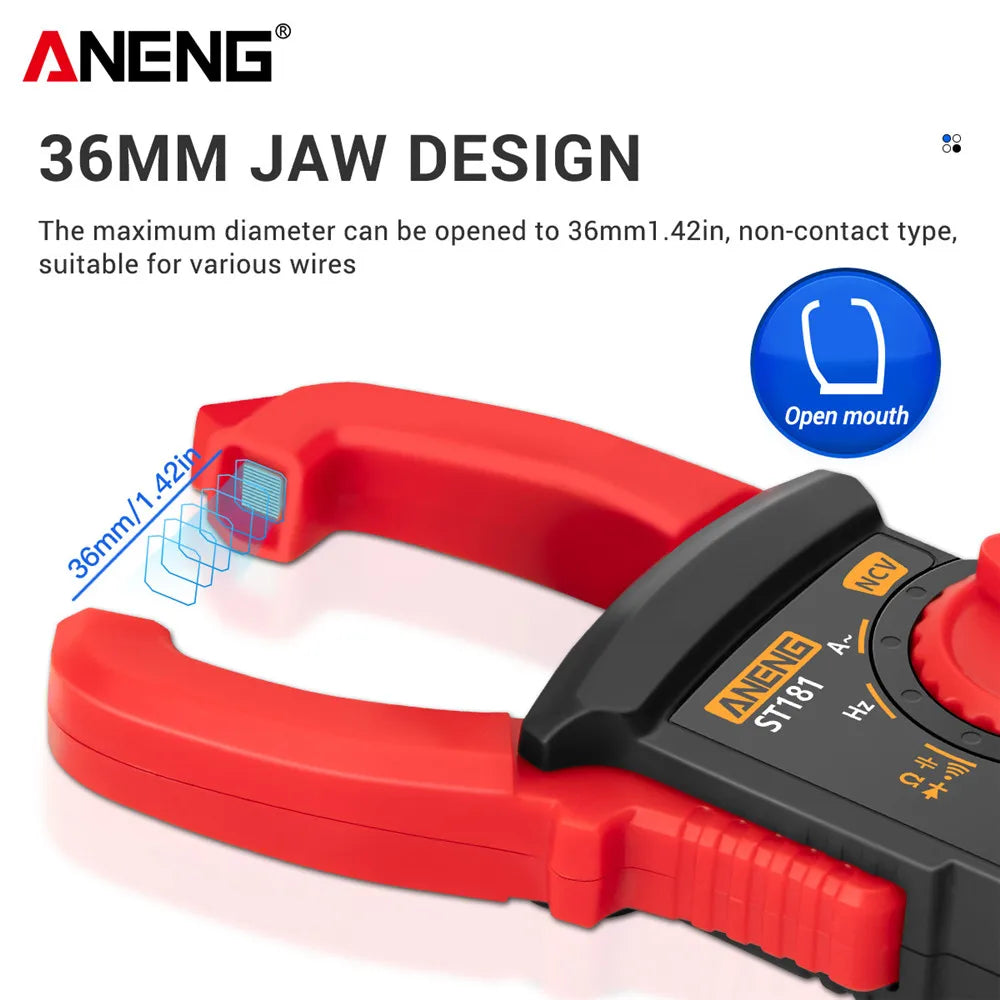 ANENG ST181 Clamp Meter AC Current Professional Multimeter Voltage