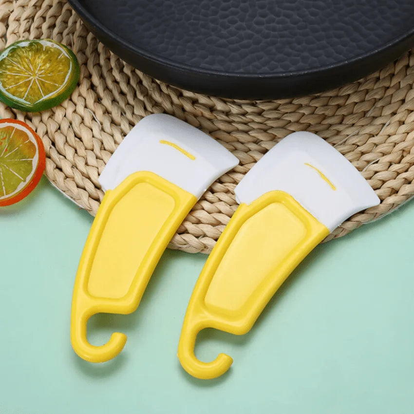 Soft Blade Kitchen Scraper Spatula – Pan & Pot Cleaner Tool Kitchen Scraper Tool Zpaxo