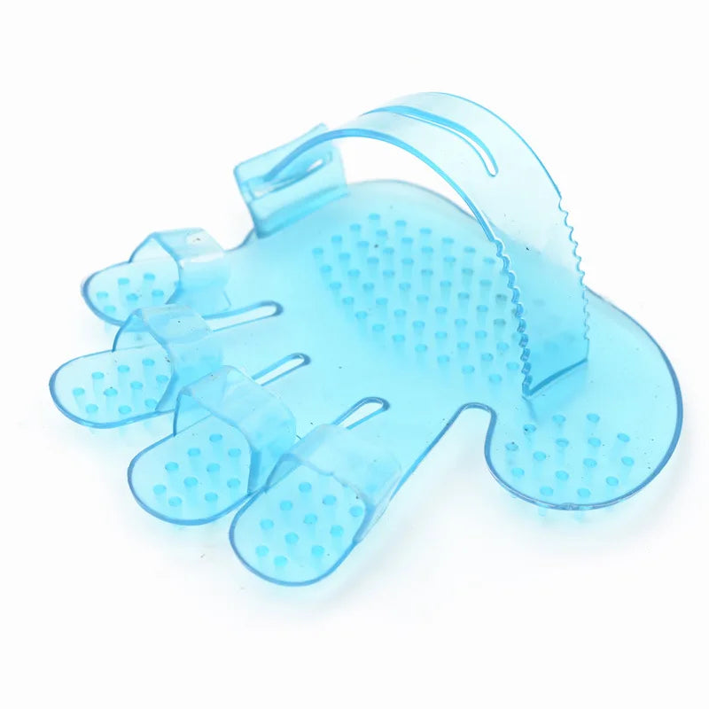 Dog Pet Brush Glove Deshedding Gentle Efficient Grooming Bath Cat