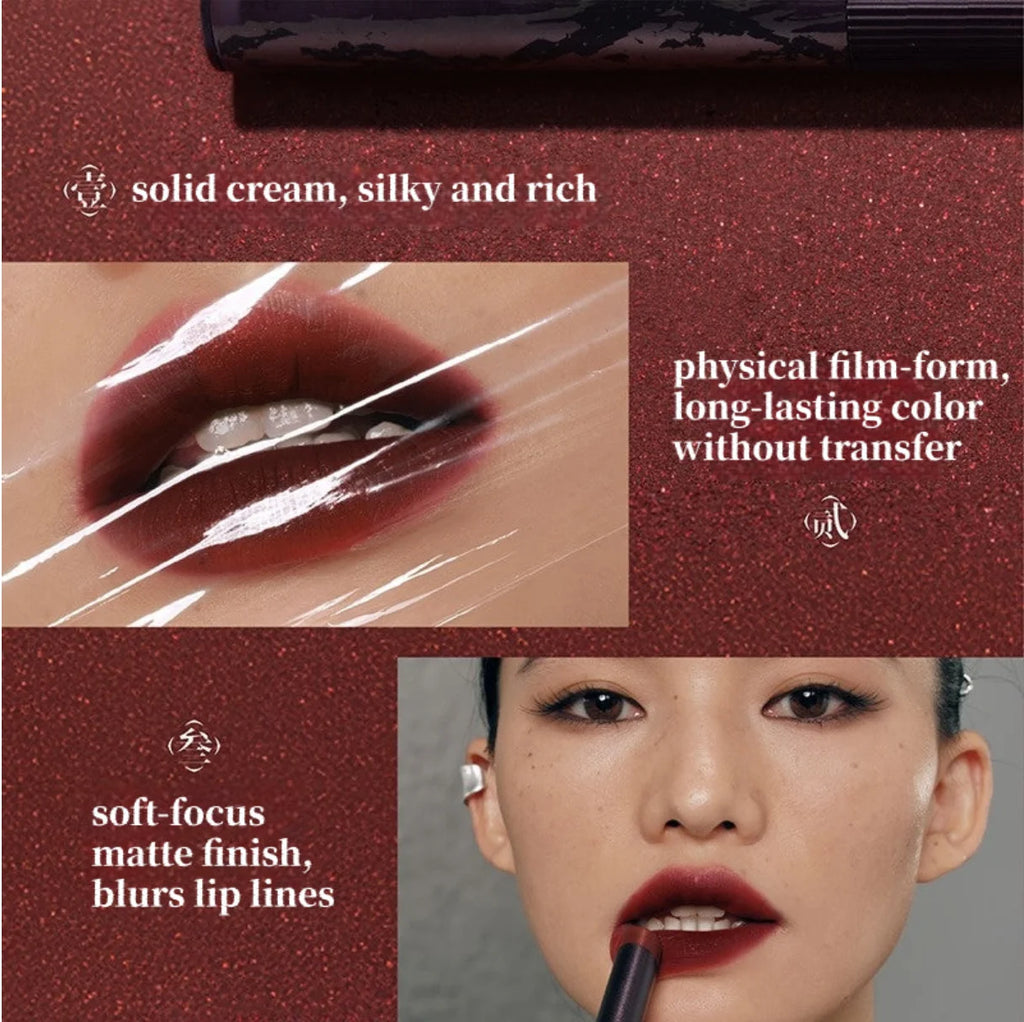 Girlcult MARTIAL WORLD LIPSTICK Lip Cream Mud Thin Matte Soft Mist Zpaxo