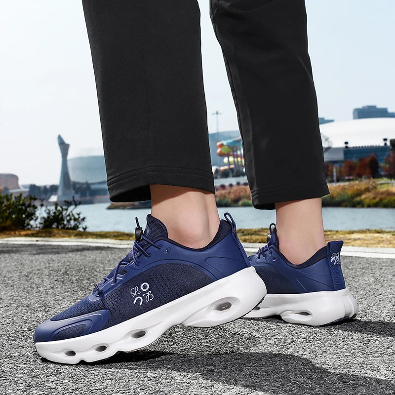 Men's Casual Sneakers Luxury Trainer Shoes Breathable Race Running
