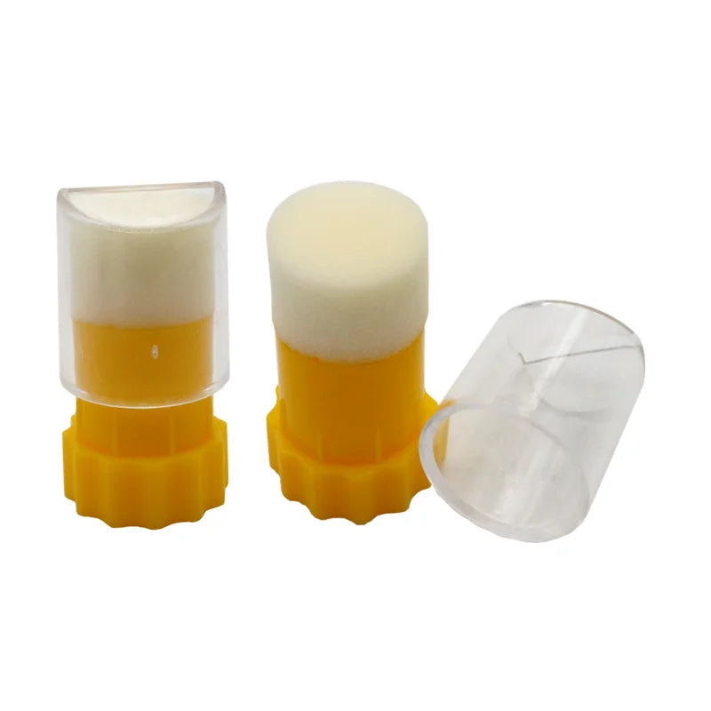 Queen Bee Marking Bottle Plastic Marker Tube Catcher Cage Plunger
