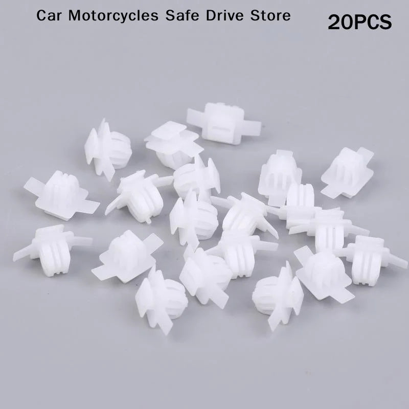 Plastic Side Skirt Sill Moulding Cover Wheel Arch Flare Trim Clips