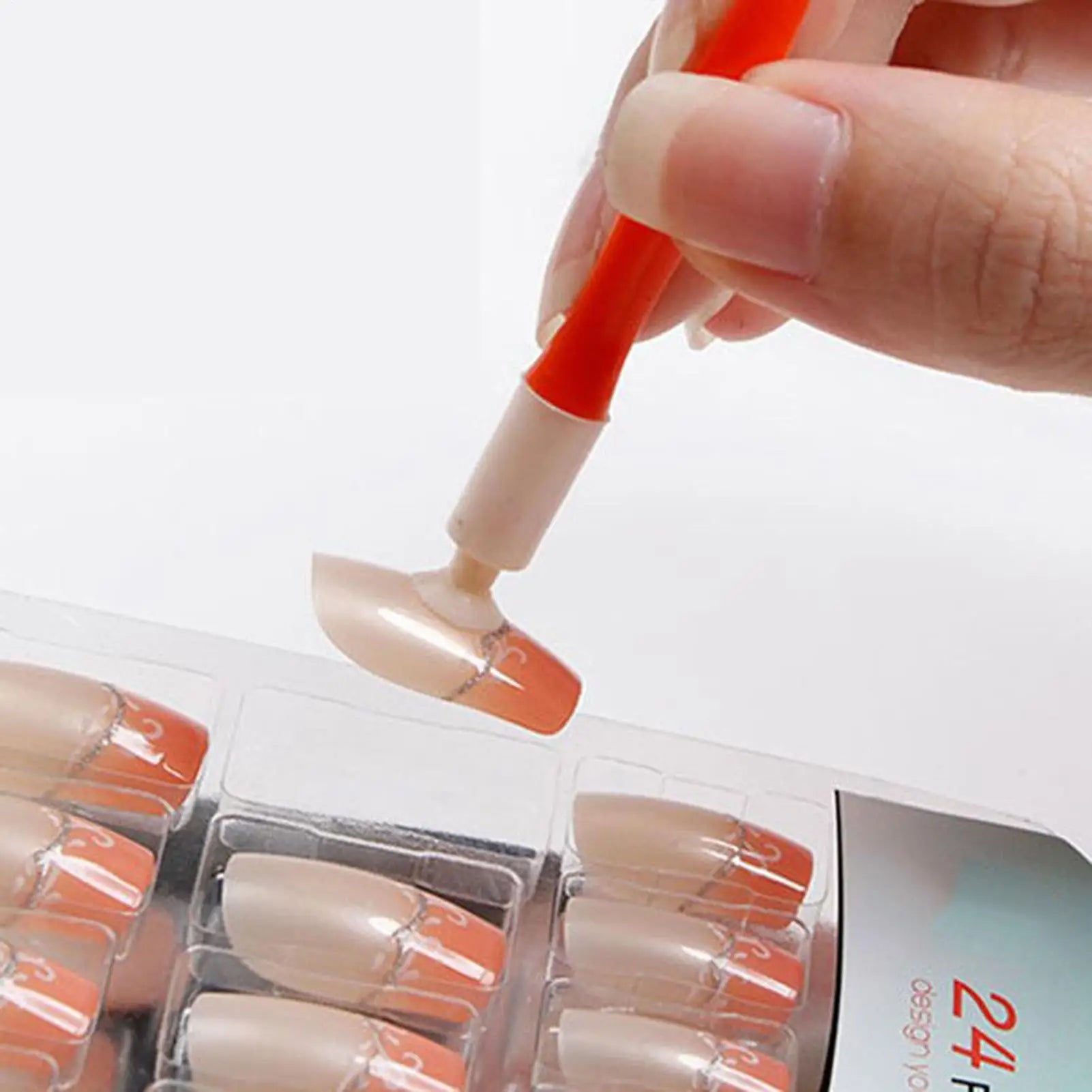 10-Piece Press On Nail Tool Set – Suction Cup Applicator Kit Nail Applicator Tool Zpaxo