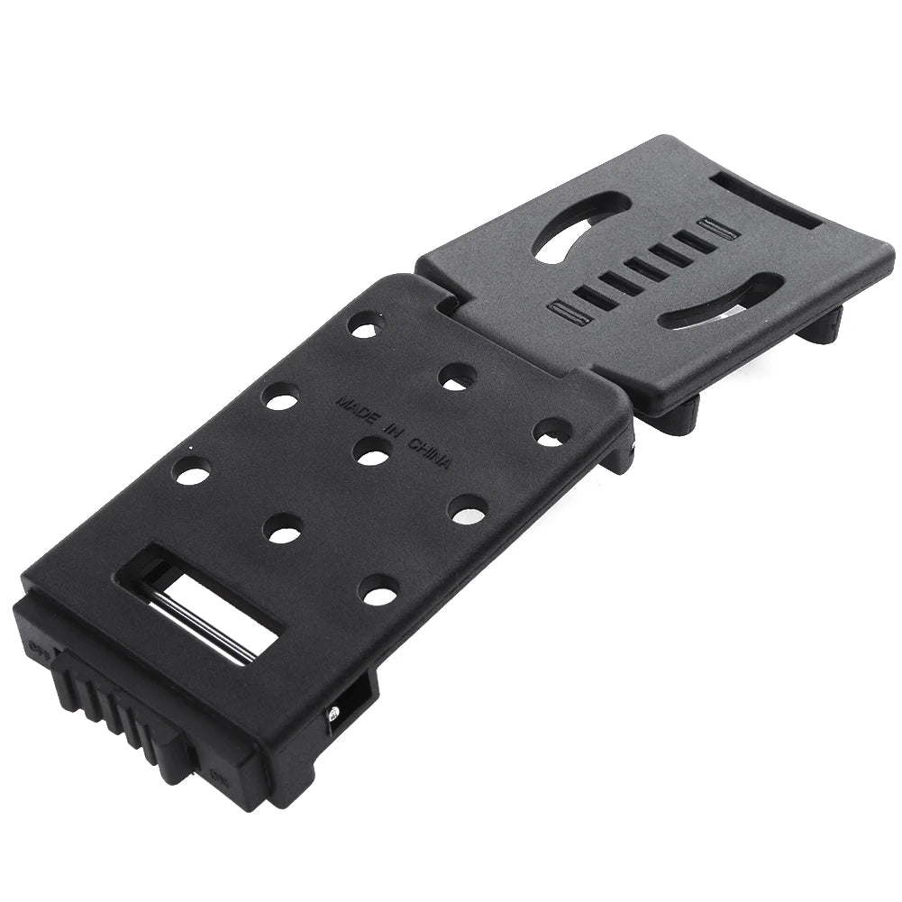 1- Waist Back Clamp Belt Scabbard Portable Molle K Sheath Clip Metal
