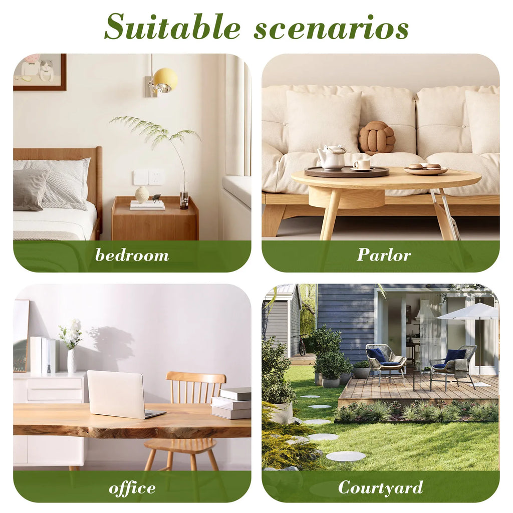 Artificial Grass Simulation Plant Decoration Lifelike Faux Home Table