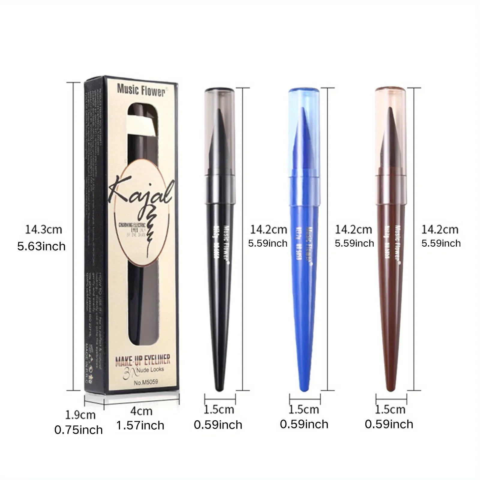 Liquid Eyeliner Long-lasting Waterproof Smudge Proof Pen Women