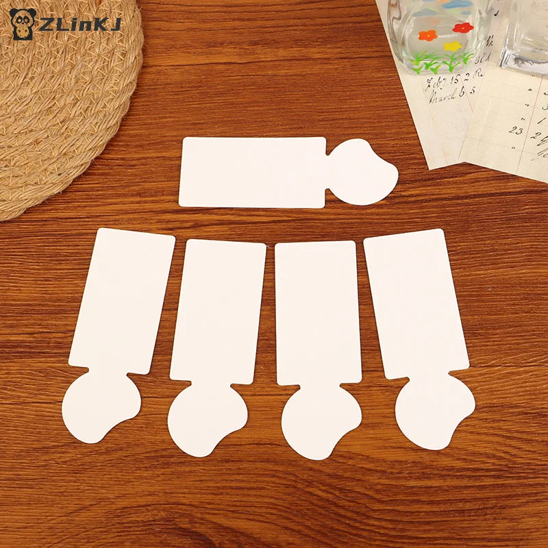 ▶50/100Pcs Perfume Test Strips Pracctical Premium Creative Blank Incense Paper 6mm Thick Perfume-Blotter Incense Testing Paper Zpaxo