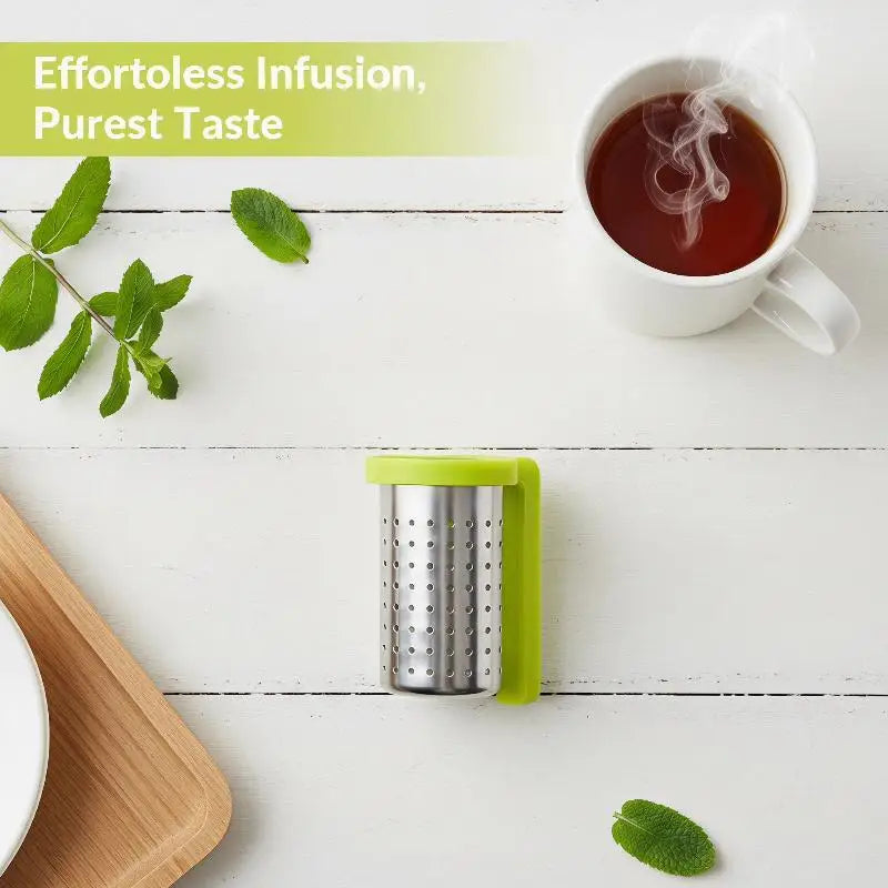 Creative Hanging Tea Infuser Food Grade Stainless Steel Clip Cup Zpaxo