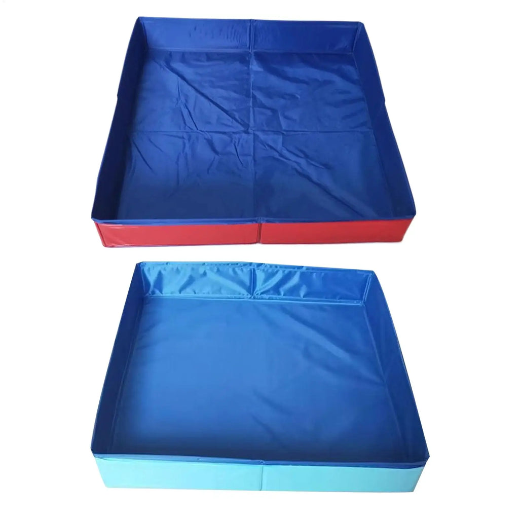 Dog Kids Pool PVC Folding Pet Swimming Non-inflatable Foldable Wading