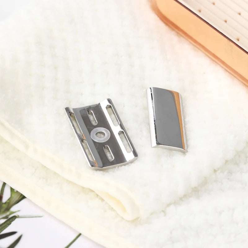 2026 YAQI Ghost 70SP 316 Stainless Steel Polished Safety Razor Head with 0.7mm Blade Gap Zpaxo