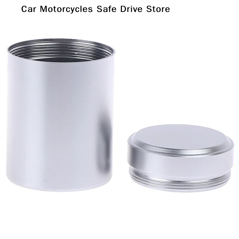 CM1pcs Silver Airtight Proof Container Aluminum Herb Stash Metal