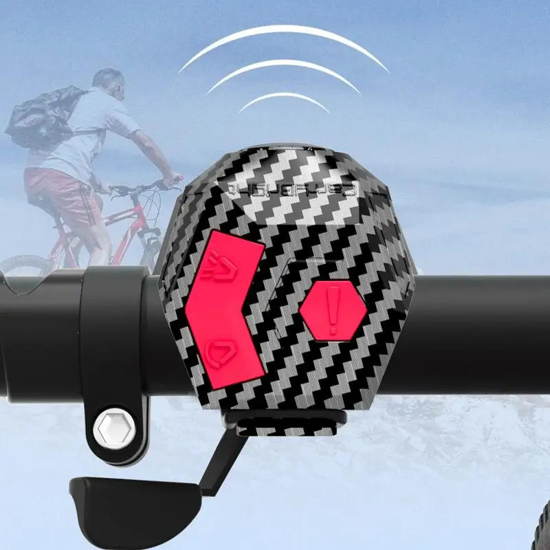 120db Loud Bike Electronic Bicycle Horn Bell Rechargeable Anti-theft