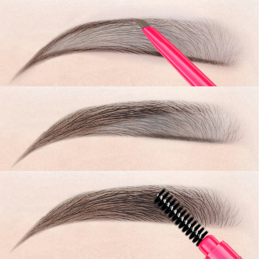 Professional Natural Brown Black Waterproof Eyebrow Pencil Ultra-fine