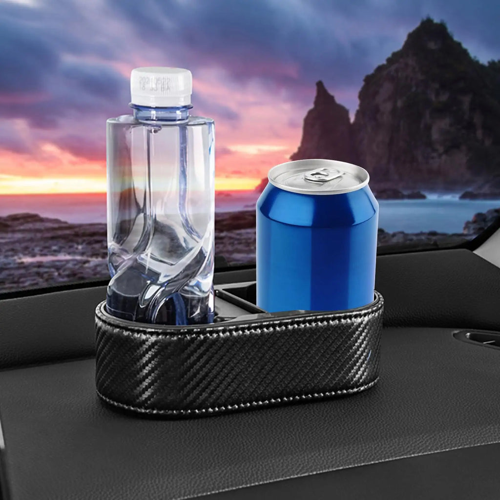 Double Car Cup Holder – Anti-Slip Beverage Bracket Organizer Car Cup Holder Zpaxo