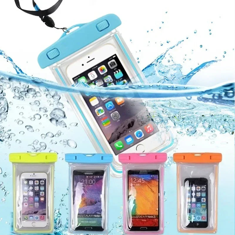 Waterproof Phone Pouch Drift Diving Swimming Bag Underwater Dry Case