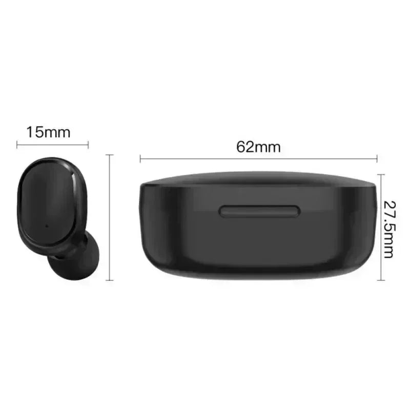 TWS E6S Bluetooth Earphones Wireless Headset Noise Cancelling