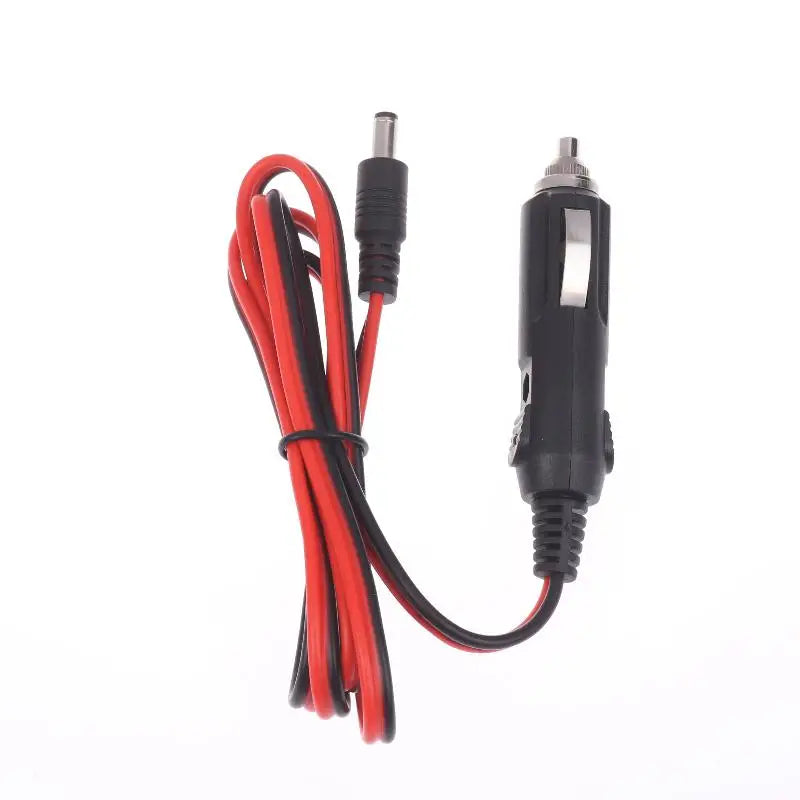 12V 5A DC5525 Car Power Cable with LED Indicator – 1.2m