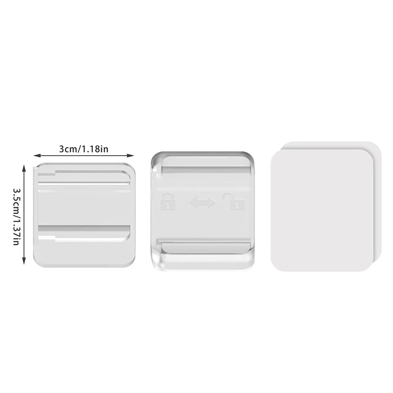 Universal Car Toll Pass Holder Adhesive Sticky ETC Bracket Removable