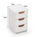 3-Tier Cosmetic Organizer with Drawers | Countertop Storage Box